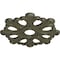 Ekena Millwork Angel Ceiling Medallion (Fits Canopies up to 4 3/8"), 20 7/8"OD x 3 5/8"ID x 1"P, Witch Hazel CM20ANWHF - alternate 3